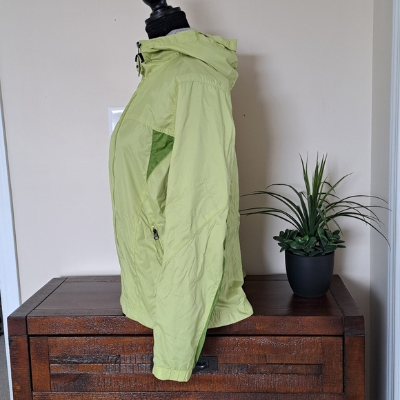 Columbia Packable Jacket Women's Small Green Soft Shell Lightweight Windbreaker - Picture 4 of 16
